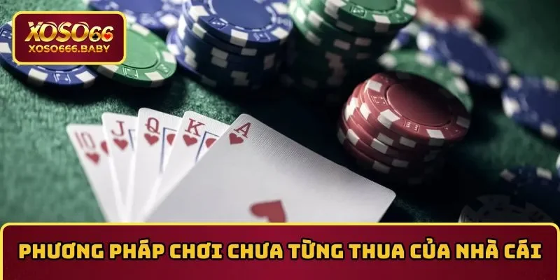 Phương pháp chơi chưa từng thua của Nền tảng xổ số trực tuyến